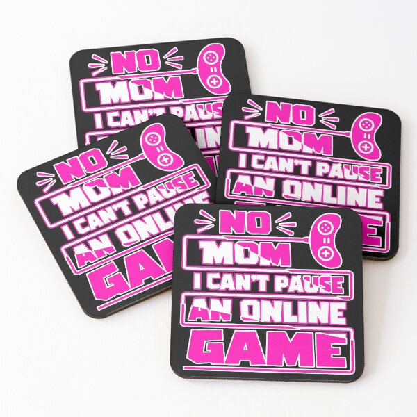 Item preview, No mom i can't pause an online game, Funny Gaming Gamer Gift Idea designed and sold by AS-Shirts.