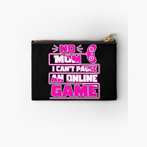 Item preview, No mom i can't pause an online game, Funny Gaming Gamer Gift Idea designed and sold by AS-Shirts.
