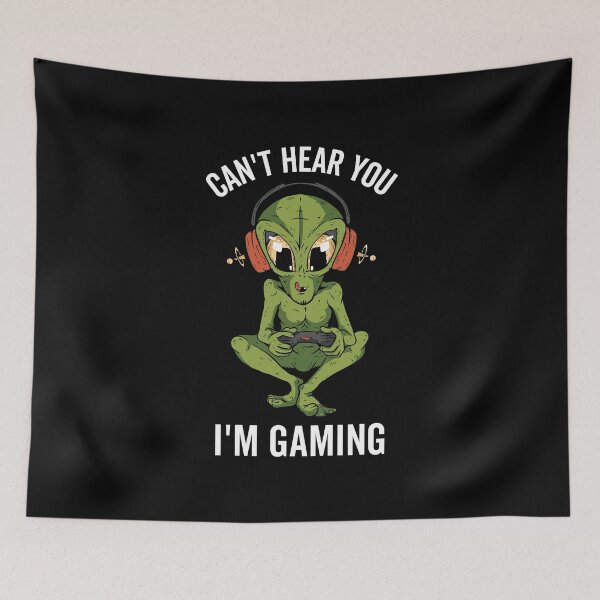 Item preview, Can't Hear You I'm Gaming designed and sold by OnepixArt.