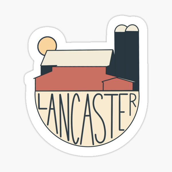 Lancaster PA Sticker Sticker