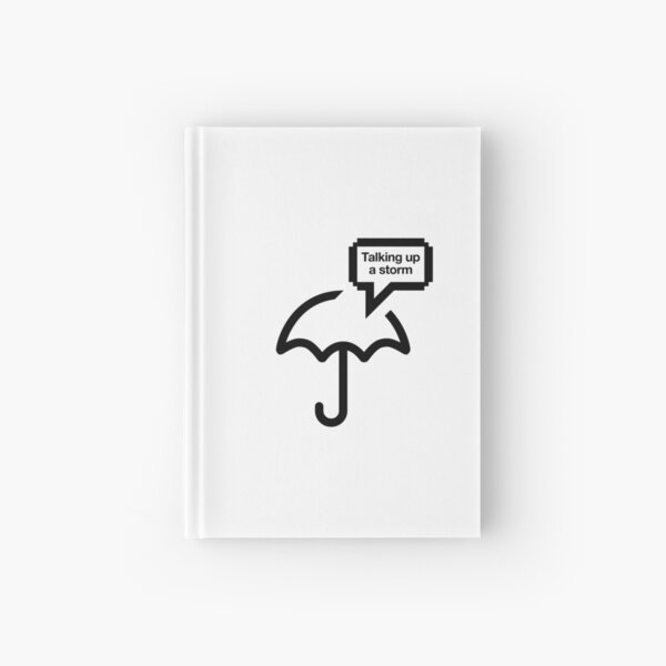 Parler une tempête de parole Carnet cartonné