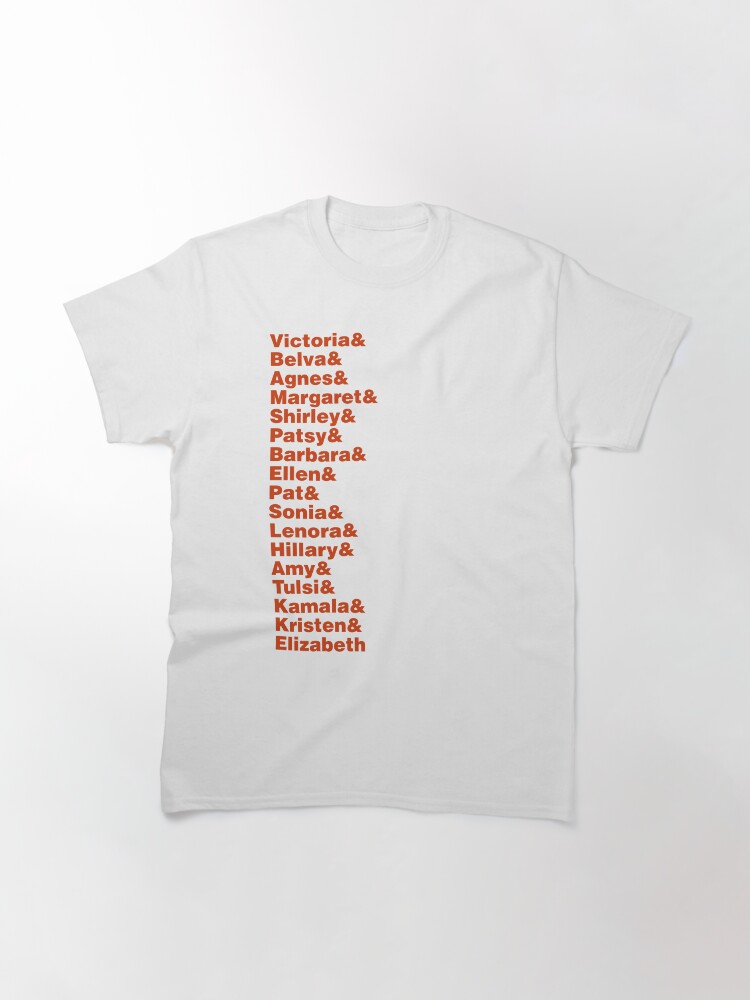 Thumbnail 3 of 7, Classic T-Shirt, Run Like A Girl List designed and sold by NursingClio.