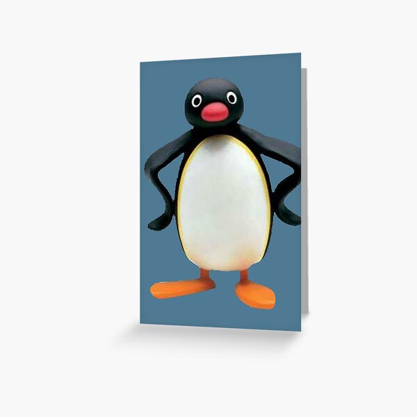 Vista previa del artículo con la obra «Nuevo merchandising oficial de Angry Pingu», diseñado y vendido por Beep Peep.
