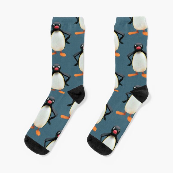 Angry Pingu New Official Merch Socken