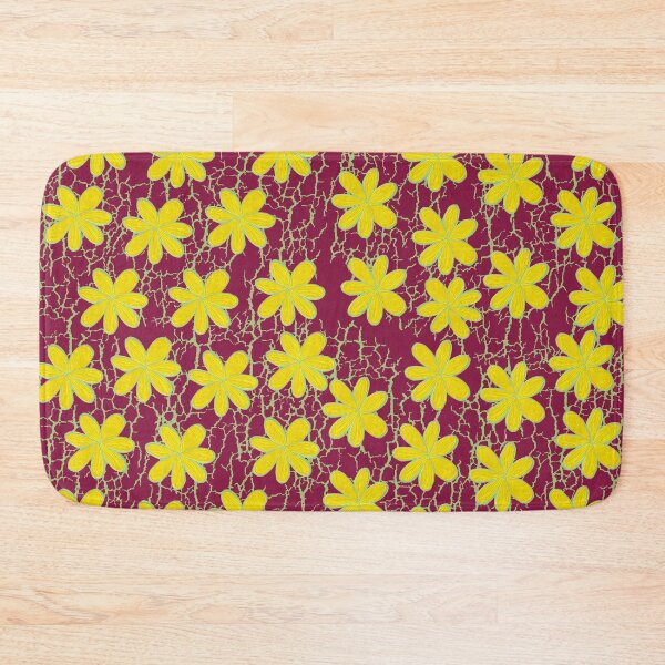 Item preview, Yellow Florals Distressed Background designed and sold by Salote Faotusia.