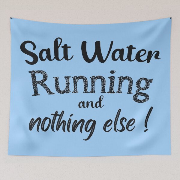 Item preview, Running beach (dark lettering) designed and sold by Arteria Mix.