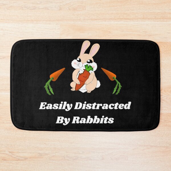 Item preview, Easily Distracted By Rabbits designed and sold by Trendy Design.