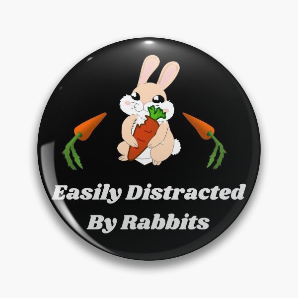 Item preview, Easily Distracted By Rabbits designed and sold by Trendy Design.
