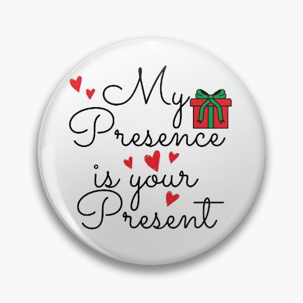Item preview, My presence is your present, funny christmas gift  designed and sold by VintagePathway.