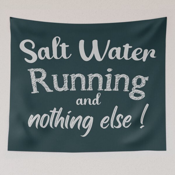 Item preview, Running beach (light lettering) designed and sold by Arteria Mix.