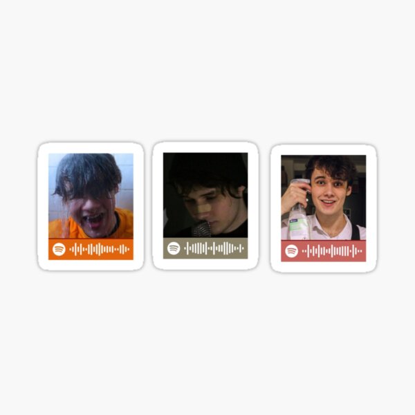 All WilburSoot songs Spotify codes Sticker