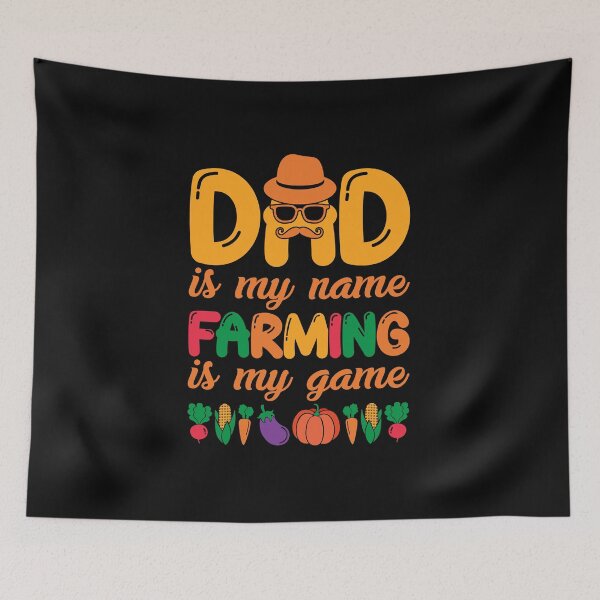Item preview, Dad is my name farming is my game designed and sold by mteehut.