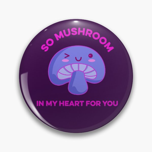 Item preview, So Mushroom In My Heart For You Valentine's Day Love Anniversary Wedding Kawaii Cute Fungi Fungiculture Shroom designed and sold by gkao.