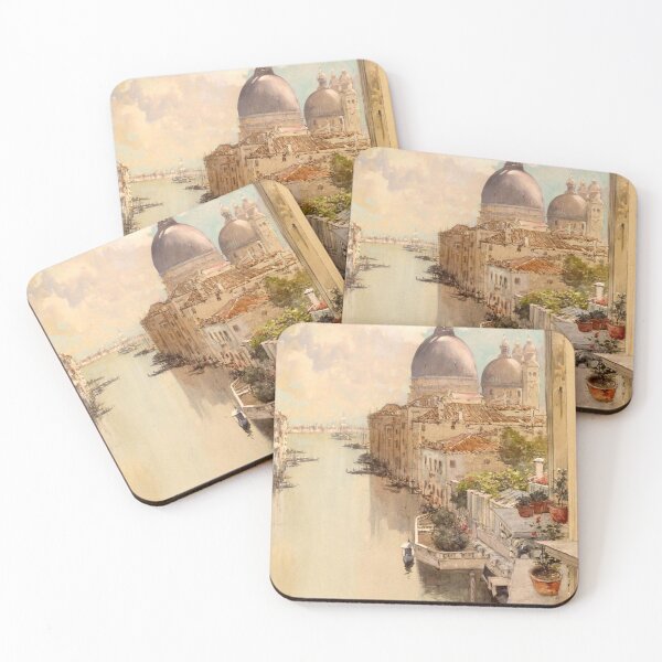 Item preview, Over a Balcony, View of the Grand Canal, Venice designed and sold by TribesPrints.