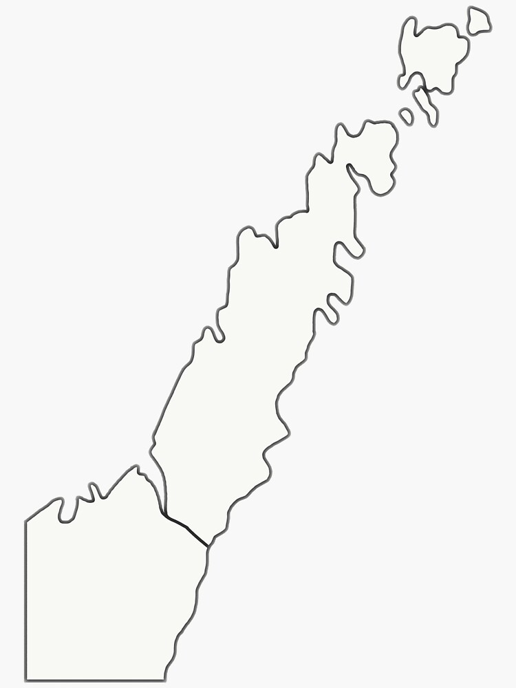 "Door County County" Sticker for Sale by elizabethjhenry Redbubble