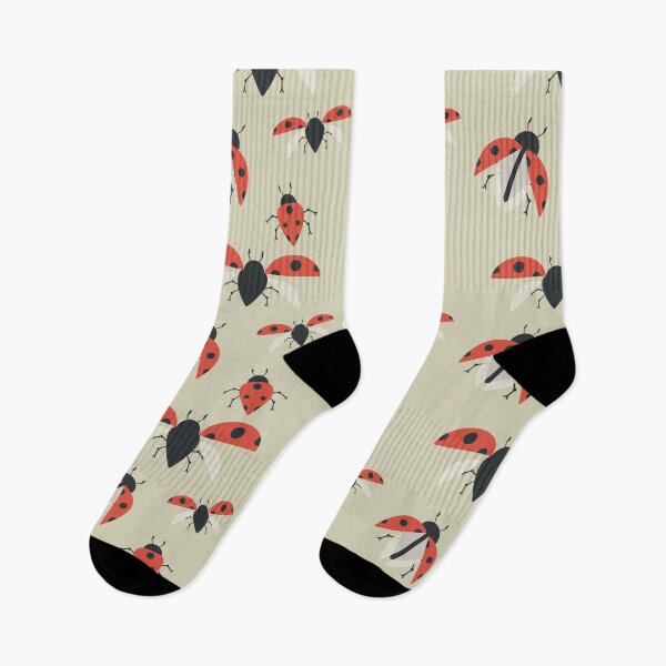 Item preview, Red and Black Ladybug Pattern  designed and sold by Natasha Greene.