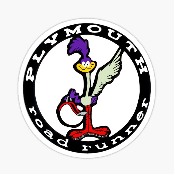 Plymouth Roadrunner Bird Pegatina
