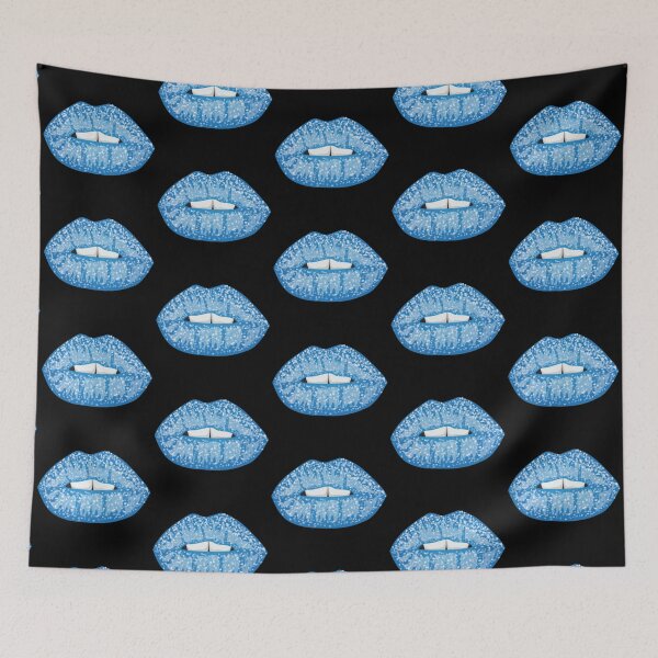 Item preview,  Blue lips designed and sold by Remelle.