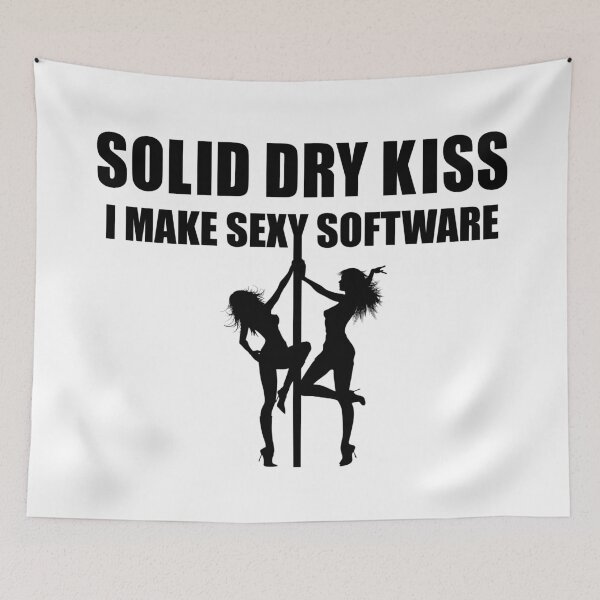 Item preview, Sexy Software with a Kiss designed and sold by GeekHeadDesigns.