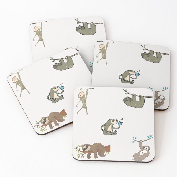 Item preview, Easily Distracted Sloths Packs  designed and sold by lodarohit.