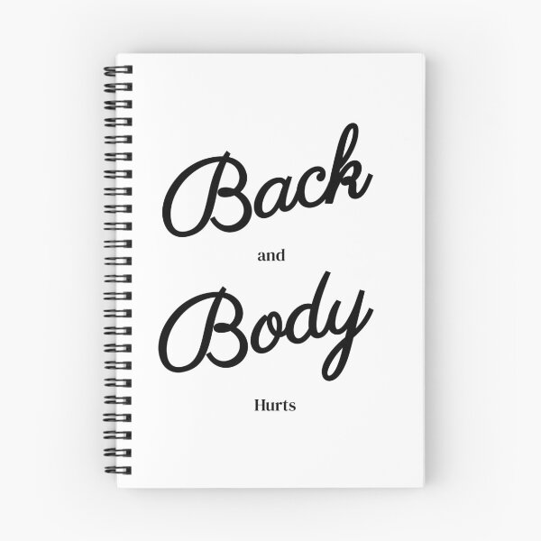 Item preview, Back and body hurts designed and sold by Koala Closet.