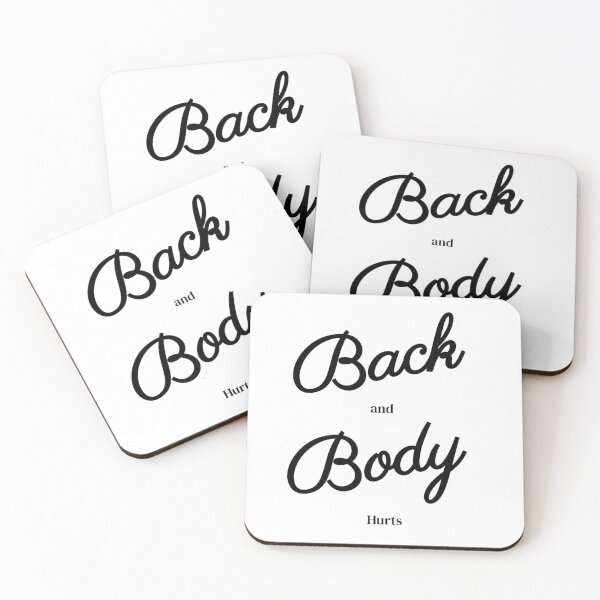 Item preview, Back and body hurts designed and sold by Koala Closet.