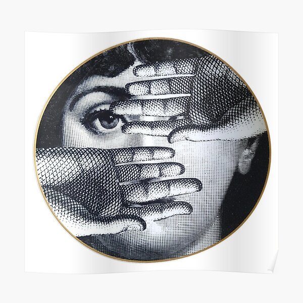 Fornasetti Eye - Lina Cavalieri Poster