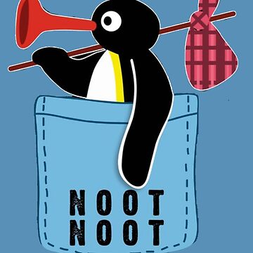 Imagen de la obra Mercancía oficial de Angry Pingu Noot Noot Pocket de Beep Peep