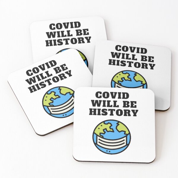 Item preview, Covid Will Be History designed and sold by DamaliePierre.