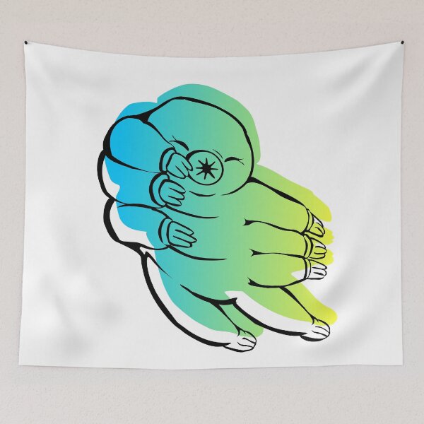 Item preview, tardigrade dabbing designed and sold by MiraNomegusta.