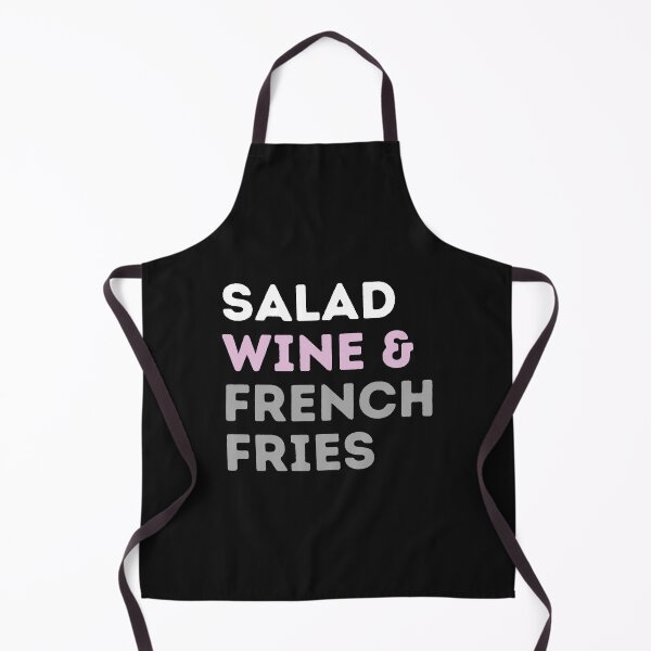 Item preview, Salad Wine & French Fries designed and sold by aboniteblanc.