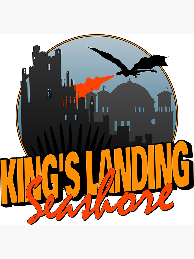 "King's Landing Seashore II" Poster by Dariolafuente Redbubble