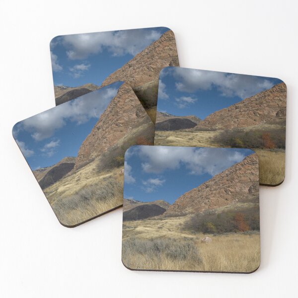 Item preview, Fall mountain woods with rocks, boulders and trees designed and sold by Ventures1.
