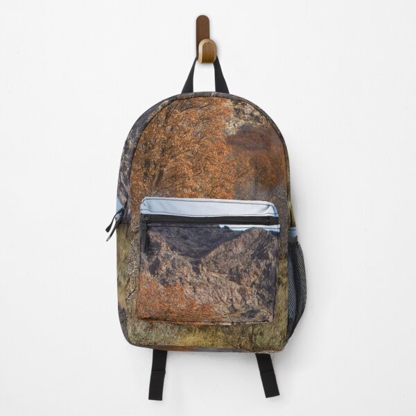 Item preview, Fall mountain woods with rocks, boulders and trees designed and sold by Ventures1.