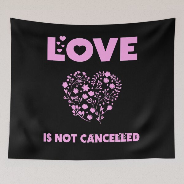 Item preview, Love is not Cancelled For Lovers and couples designed and sold by BELASKRI STORE.