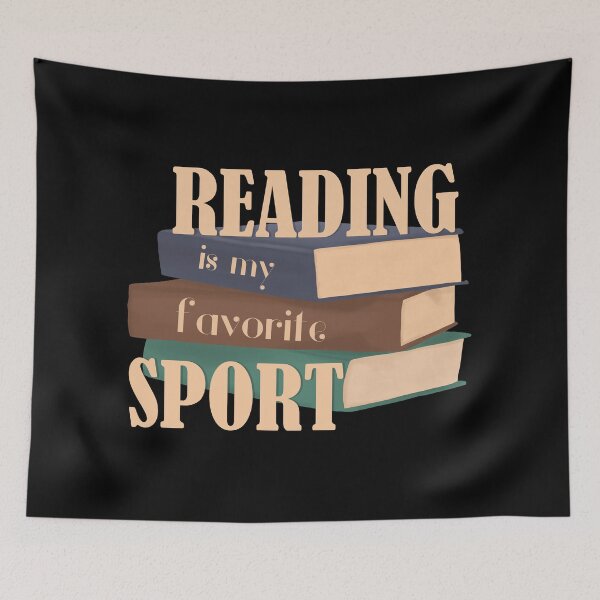 Item preview, Reading is my favorite Sport Quote  designed and sold by onepiconetreat.