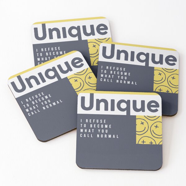Item preview, Unique - I refuse to become what you call normal designed and sold by designdroplet.