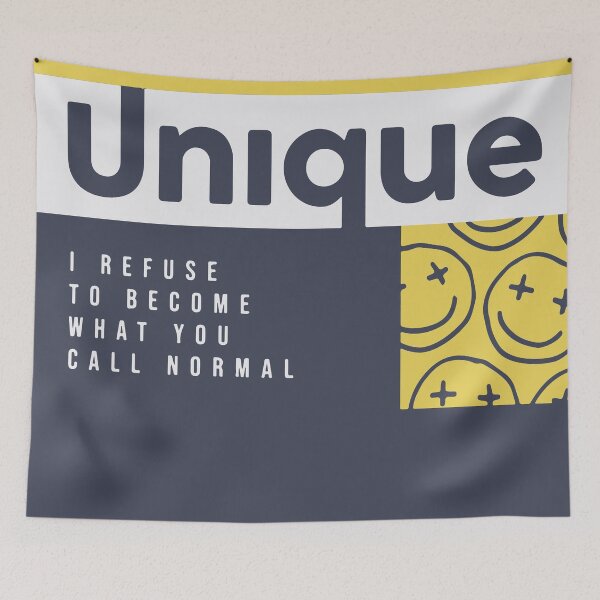Item preview, Unique - I refuse to become what you call normal designed and sold by designdroplet.