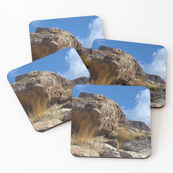 Item preview, Fall mountain woods with rocks, boulders and trees designed and sold by Ventures1.