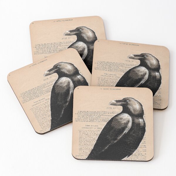 Item preview, Raven designed and sold by lapetiteart.