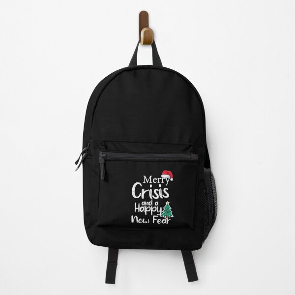 Item preview, Merry Crisis And A Happy New Fear, funny christmas and new year gift designed and sold by VintagePathway.
