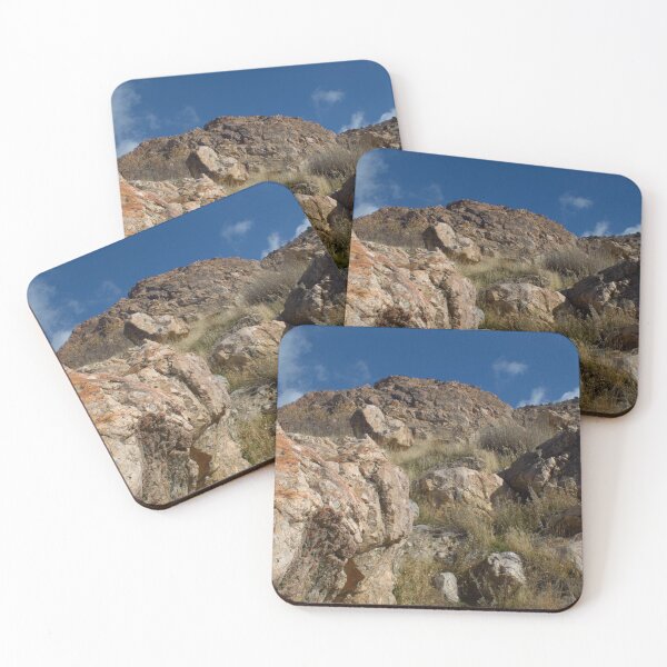 Item preview, Fall mountain woods with rocks, boulders and trees designed and sold by Ventures1.
