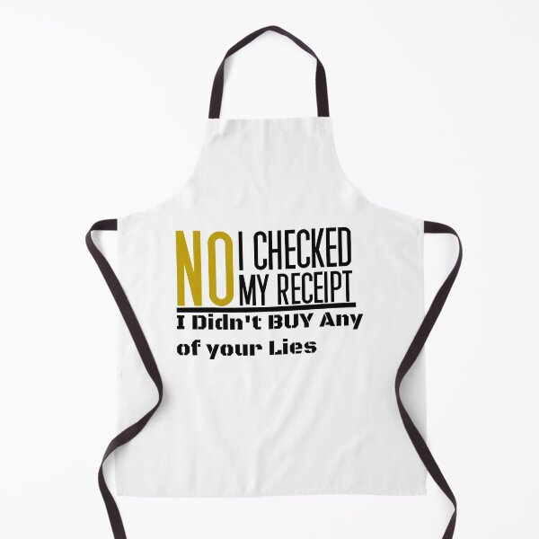 Item preview, No I Checked My Receipt designed and sold by BEKA00.