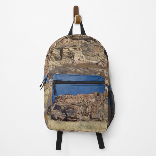 Item preview, Fall mountain woods with rocks, boulders and trees designed and sold by Ventures1.