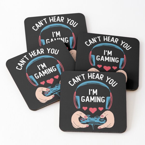 Item preview, Can't Hear You I'm Gaming designed and sold by OnepixArt.