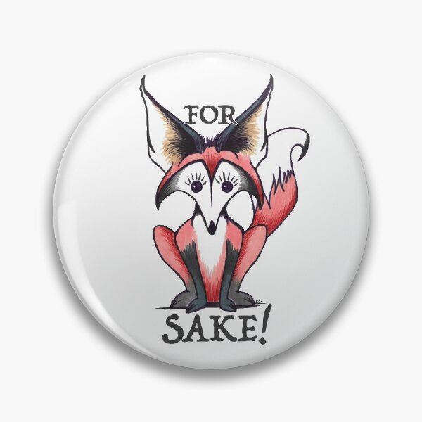 Item preview, Retro Fox - For Fox Sake! designed and sold by The White Bat.