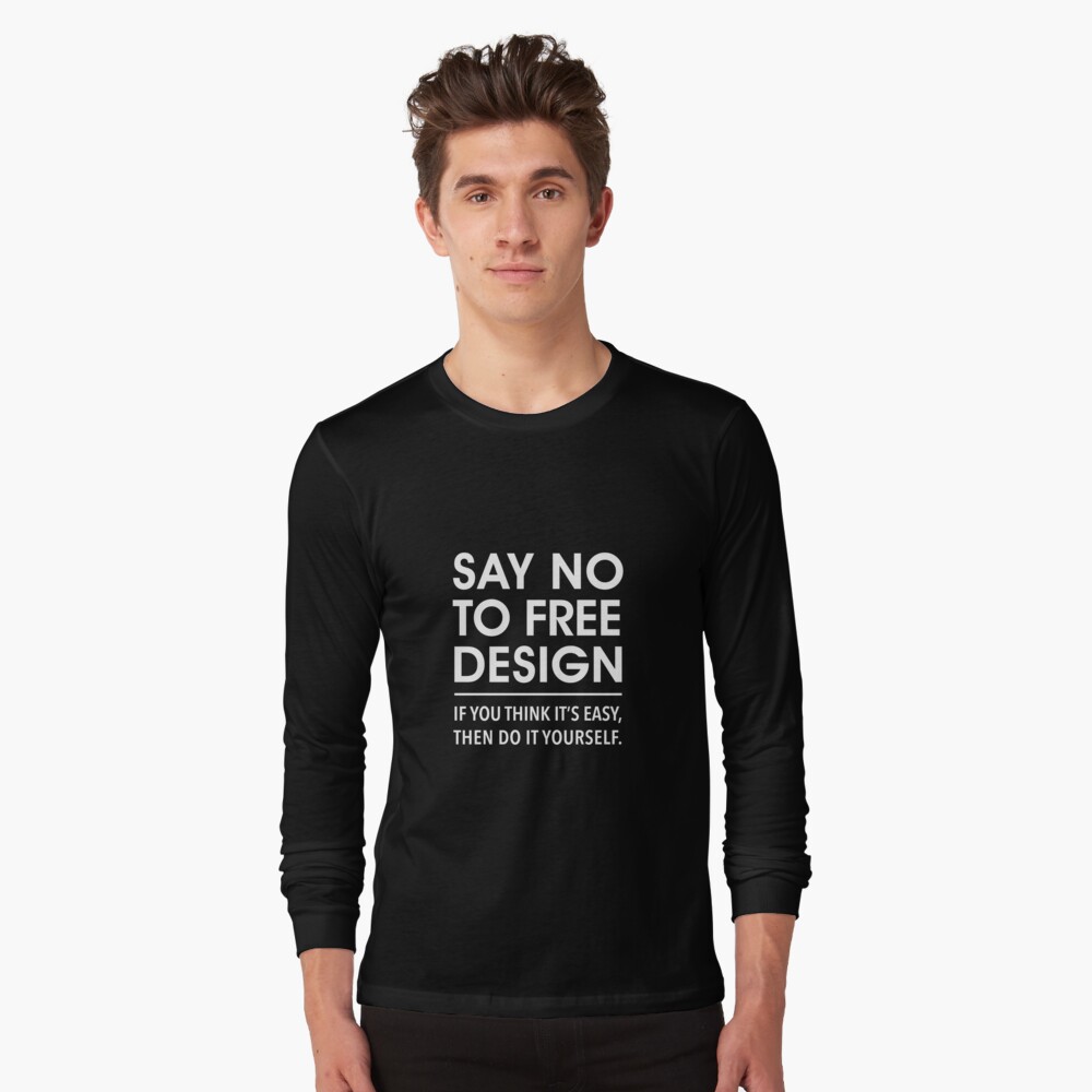 Say no to free design. If you think its easy. Do it yourself