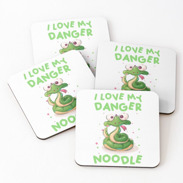Item preview, I Love My Danger Noodle! designed and sold by DoodleDashCollective.