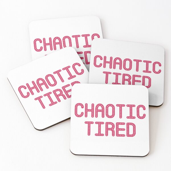 Item preview, Chaotic Tired designed and sold by DoodleDashCollective.