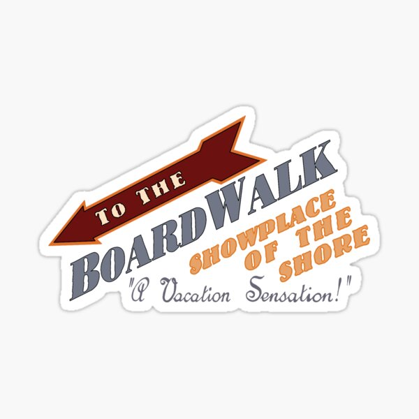 Boardwalk Sticker
